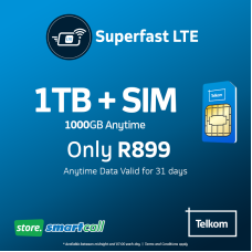 SIM Only + 1TB Telkom Data Bundle